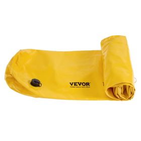 VEVOR Flood Barriers, SandbagAlternative Flood Bags 4 Pack,  Flood Barrier For Home, Water Barriers For Flooding, Doorway, Driveway 4FTx6in (Option: Yellow 4PCS)