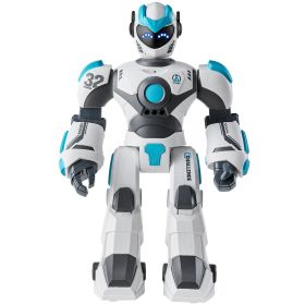 VEVOR RC Robot Toy Talking Dancing Gesture And Voice Remote Control Programmable (Color: White)