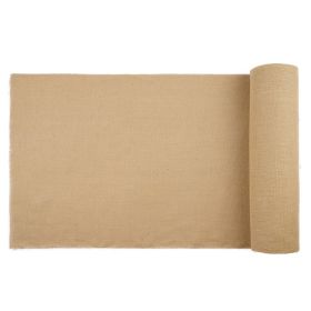 VEVOR Burlap Fabric Roll Burlap Tree Wrap 40 In X 75 Ft For Crafts & Plants (Option: Natural color)
