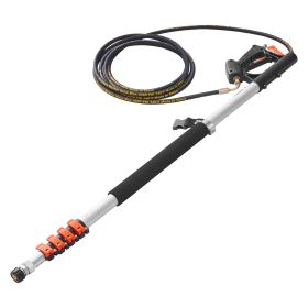 Pressure Washer Telescoping Wand 18 Ft Brush Head Included Telescopic Spray Wand (Option: QD SSG03)
