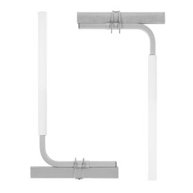 VEVOR Marine Trailer Guide Set, 60Flexibly Adjustable, Dual Rust-Resistant Steel Supports With PVC Covering, Ideal For Ski, Fishing, And Sailboat (Option: XSJ23 F05)