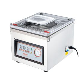 VEVOR Chamber Vacuum Sealer DZ-260C Kitchen Food Chamber Vacuum Sealer, 110V Packaging Machine Sealer For Food Saver, Home, Commercial Using (Option: 455x410x405mm)