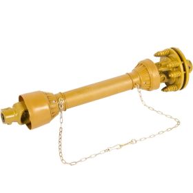 VEVOR PTO Shaft, PTO Drive Shaft, 6 Spline Both Ends PTO Driveline Shaft, Series 4 Tractor PTO Shaft, Brush Hog PTO Shaft, Yellow PTO Shaft WSlip (Color: Yellow)