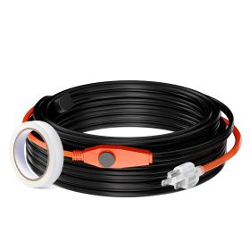 Pipe Heating Cable 60FT 7W FT Heat Tape For Pipes With Built-in Thermostat (Option: 60FT)