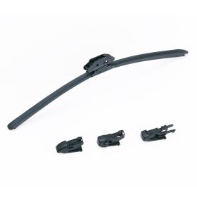 VEVOR 22 Rubber Wiper Blades, 56 Cm Universal Replacement Wind Shield Wiper (Color: Black)