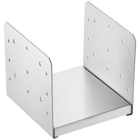 VEVOR Post Base, 1Pcs Stainless Steel Adjustable Post Anchor Bracket Internal 7.8 X 7.3 , Adjustable Post Base For Pavilion Deck Porch Handrail R (Option: 190x200x180mm)