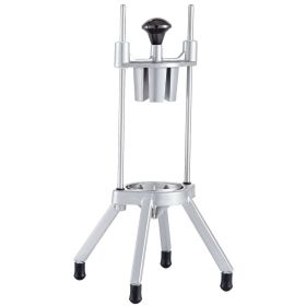 VEVOR 8-Section Commercial Easy Wedger Stainless Steel Blade Fruit Lime Slicer, Lemon Cutter 8 Wedges For Bar Restaurant (Color: Silver)