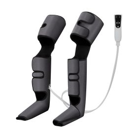 VEVOR Full Leg Massager, Air Compression Leg Massager For Foot Calf Thigh Knee, 3 Modes & 3 Intensities, Leg Compression Massage Boots For Circul (Option: LY 670C)