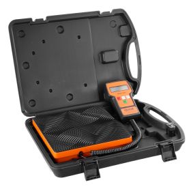VEVOR Refrigerant Scale 110 LBS HAVC Charging Recovery Freon Scale, With Wired Remote Control, 2g High Precision Electronic Digital Recovery Weig (Color: Black)