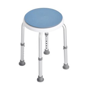 VEVOR Shower Chair For Inside Shower, 360 Degree Swivel Shower Seat, Adjustable Height Shower Stool, Non-Slip Bench Bathtub Seat Stool For Elderl (Option: Shower Stool)