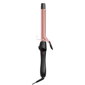 VEVOR 1-Inch Curling Iron Ceramic Hair Curling Wand For All Hair Types Rose Gold (Option: Rose Gold Black)