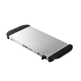 VEVOR Electric Warming Tray Buffet Food Warming W Temp Control Stainless Steel (Option: 547x263x46mm)